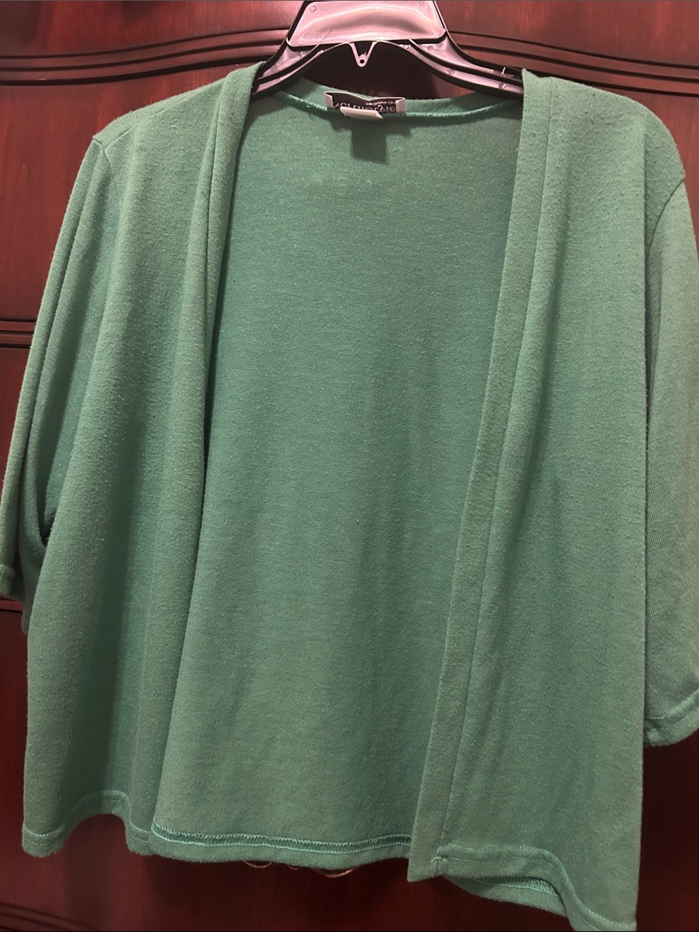 NorthStyle Open-Front Women's Cardigan in Teal Green